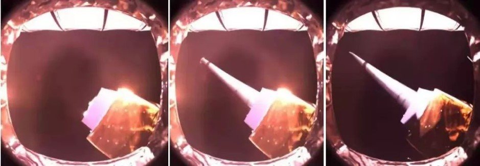 Dutch antennas deployed behind the moon