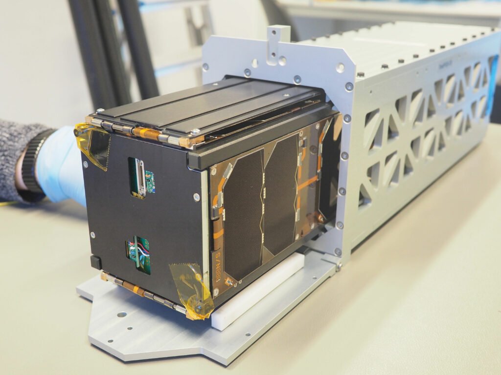 SIMBA, DIDO-3, NAPA-1, three CubeSats built by ISISPACE to launch on Vega VV16