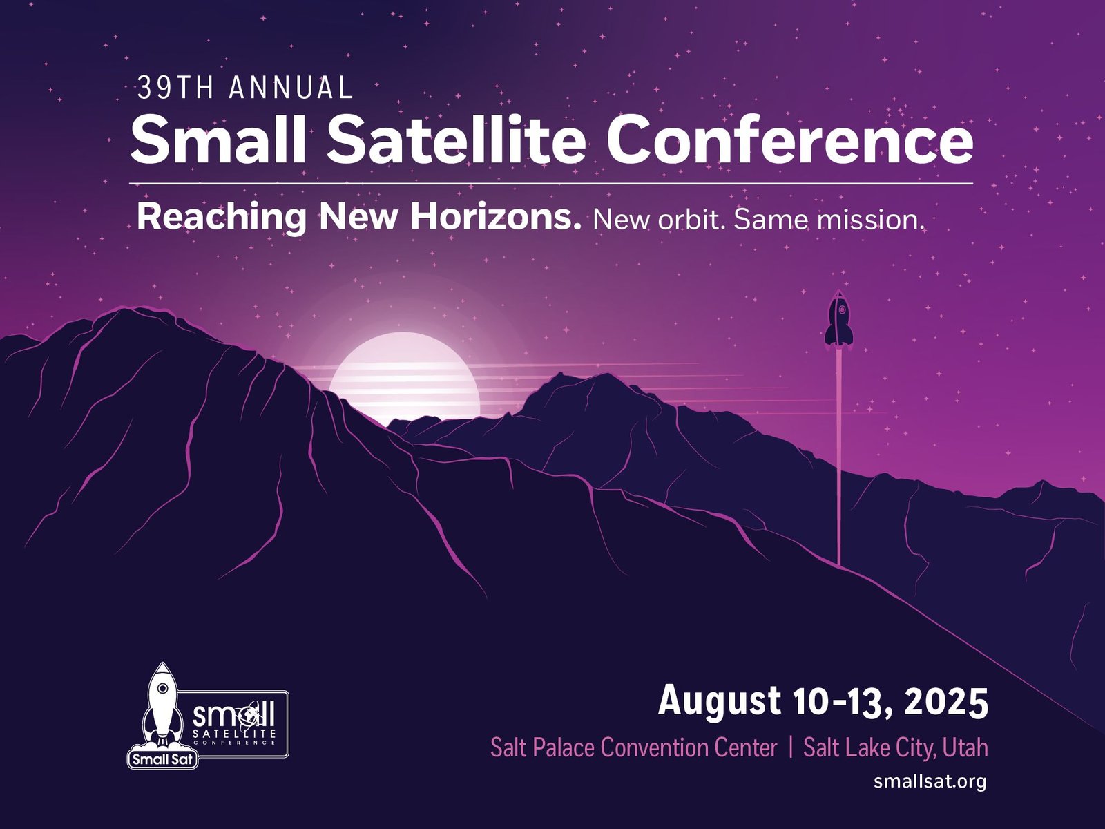 39th Annual Small Satellite Conference